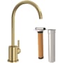 Rohl Lux 0.5 GPM Cold Water Dispenser with Filter Antique Gold