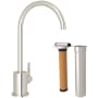 Rohl Lux 0.5 GPM Cold Water Dispenser with Filter Polished Nickel