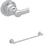 Rohl Acqui 18" Towel Bar Polished Chrome