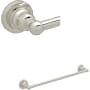 Rohl Acqui 18" Towel Bar Polished Nickel