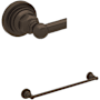Rohl Acqui 18" Towel Bar Tuscan Brass (Living Finish)