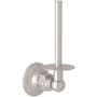 Rohl Acqui Wall Mounted Euro Toilet Paper Holder Satin Nickel