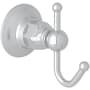 Rohl Double Robe Hook Polished Chrome