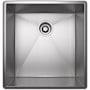 Rohl Forze 18-1/2" Undermount Single Basin Stainless Steel Bar Sink Brushed Stainless Steel