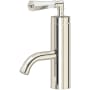 Rohl San Giovanni 1.2 GPM Single Hole Bathroom Faucet with Pop-Up Drain Assembly Polished Nickel