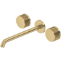 Rohl Amahle Wall Mounted Tub Filler Antique Gold