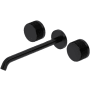 Rohl Amahle Wall Mounted Tub Filler Matte Black