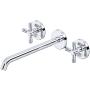 Rohl Amahle Wall Mounted Tub Filler Polished Chrome
