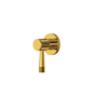Rohl Amahle Single Handle 3 Function Diverter Valve Trim - Less Valve Unlacquered Brass (Living Finish)