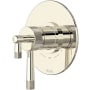 Rohl Amahle Two Independent Function Thermostatic Valve Trim Only with Single Lever Handle and Integrated Diverter - Less Rough In Polished Nickel