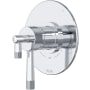 Rohl Amahle Three Independent, Two Shared Function Thermostatic Valve Trim Only with Single Lever Handle and Integrated Diverter - Less Rough In Polished Chrome