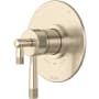 Rohl Amahle Three Independent, Two Shared Function Thermostatic Valve Trim Only with Single Lever Handle and Integrated Diverter - Less Rough In Satin Nickel