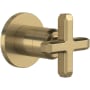 Rohl Apothecary Single Handle 3 Function Diverter / Volume Control Valve Trim - Less Valve Antique Gold