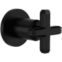 Rohl Apothecary Single Handle 3 Function Diverter / Volume Control Valve Trim - Less Valve Matte Black