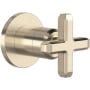 Rohl Apothecary Single Handle 3 Function Diverter / Volume Control Valve Trim - Less Valve Satin Nickel