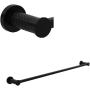 Rohl Tenerife 24" Towel Bar Matte Black