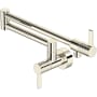 Rohl Tenerife 1.8 GPM Wall Mounted Single Hole Pot Filler Polished Nickel