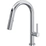 Rohl Tenerife 1.75 GPM Single Hole Pull Down Bar Faucet Polished Chrome