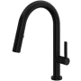 Rohl Tenerife 1.75 GPM Single Hole Pull Down Bar Faucet Matte Black