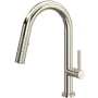 Rohl Tenerife 1.75 GPM Single Hole Pull Down Bar Faucet Polished Nickel