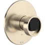 Rohl Eclissi Pressure Balanced Valve Trim Only with Single Wheel Handle - Less Rough In Satin Nickel / Matte Black