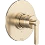 Rohl Lombardia Pressure Balanced Valve Trim Only with Single Lever Handle - Less Rough In Satin Nickel