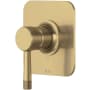 Rohl Graceline Pressure Balanced Valve Trim Only with Single Lever Handle - Less Rough In Antique Gold