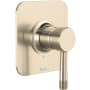 Rohl Graceline Pressure Balanced Valve Trim Only with Single Lever Handle - Less Rough In Satin Nickel