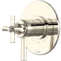 Rohl Modelle Three Independent, Two Shared Function Thermostatic Valve Trim Only with Single Lever Handle and Integrated Diverter - Less Rough In Polished Nickel