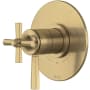 Rohl Modelle Three Independent Function Thermostatic Valve Trim Only with Single Lever Handle and Integrated Diverter - Less Rough In Antique Gold