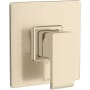 Rohl Pressure Balanced Valve Trim Only with Single Lever Handle - Less Rough In Satin Nickel