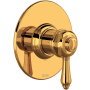 Rohl Pressure Balanced Valve Trim Only with Single Lever Handle - Less Rough In Italian Brass