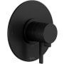 Rohl Tenerife Two Independent Function Thermostatic Valve Trim Only with Single Lever Handle, Integrated Diverter, and Volume Control - Less Rough In Matte Black