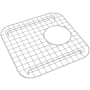 Rohl Allia 13" L x 13" W Stainless Steel Basin Rack with Rubber Feet Stainless Steel