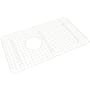 Rohl Allia 26-1/4" L x 15-1/4" W Stainless Steel Basin Rack with Rubber Feet Biscuit