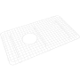 Rohl Allia 26-1/4" L x 15-1/4" W Stainless Steel Basin Rack with Rubber Feet White