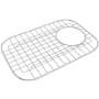 Rohl Allia 14-7/16" L x 9-9/16" W Stainless Steel Basin Rack with Rubber Feet Stainless Steel