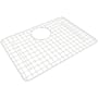 Rohl Allia 18-5/8" L x 13-1/8" W Stainless Steel Basin Rack with Rubber Feet Biscuit