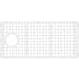 Rohl Allia 29" L x 13-5/8" W Stainless Steel Basin Rack White