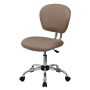 Roseto 23-1/2" Wide Mesh Swivel Task Chair Coffee