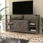 Roseto Bree 60" Wide Engineered Wood TV Stand Gray Wash