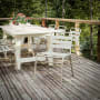 Roseto Candida 20" Wide Aluminum Dining Chair Silver