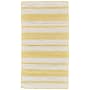 Roseto Glennview Pass 8' x 11' Polyester Hand Woven Nautical Stripe Indoor/Outdoor Rectangular Area Rug Golden Wheat