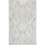 Roseto Lazi 8' x 10' Wool Hand Tufted Transitional Farmhouse Rectangular Area Rug From the Natalia Collection Navy / Gray