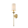 Roseto Josie 26" Tall Wall Sconce Rubbed Brass