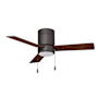 RP Lighting and Fans Sabio 42" 3 Blade Indoor LED Ceiling Fan Oil Rubbed Bronze / Walnut