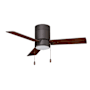 RP Lighting and Fans Sabio 52" 3 Blade Indoor LED Ceiling Fan Oil Rubbed Bronze / Walnut
