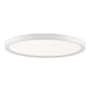 RP Lighting and Fans Dobbins 13" Wide Flush Mount Ceiling Fixture White