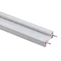 RP Lighting and Fans 6" LED Track Aluminum and Metal Connectors Brushed Aluminum