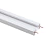 RP Lighting and Fans 8" LED Track Aluminum and Metal Connectors White